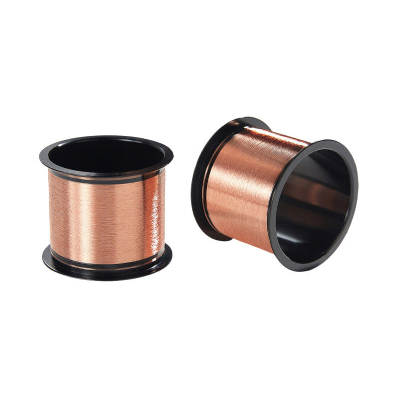 Mükemmel Elektrik İleticiliği Ultra ince tel 0,01 mm Cu Bağlama Tel Yarım iletken ambalajı için