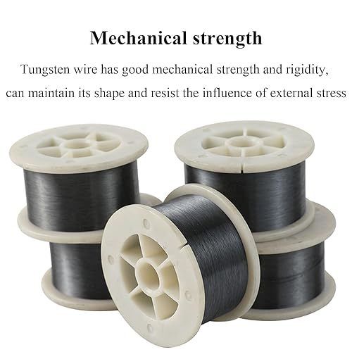 Diametresi 0.02mm 99.95% Tungsten ince tel, 1000m Uzunluklu Yüksek Saflıklı Metal Tungsten Tel Temizlenmiş ve Düzleştirilmiş
