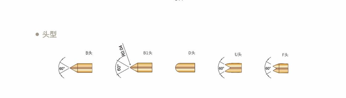 Altın Kaplama Yüksek Dayanımlı Yaylı Test Probu | Elektronik Test için Özel Boyutlarda Pogo Pin