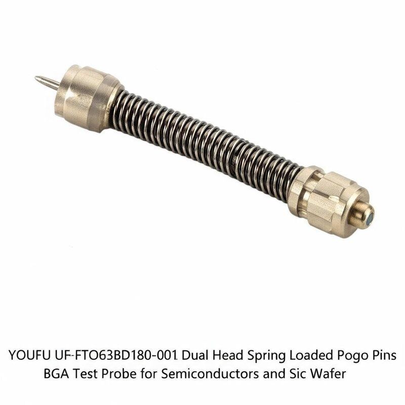 2A akım derecesi ve BGA testi için özel boyutlar ile altın kaplamalı yay test probu