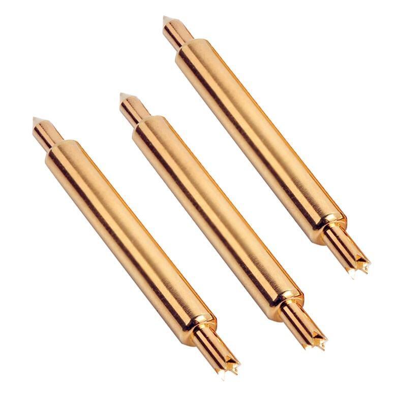 Double Ended Pogo Pin PCB Test & Yarım iletken Denetimi için Bahar Yüklü Sonda