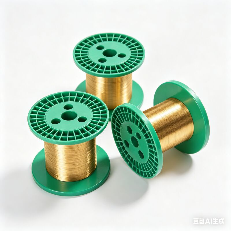 0.0035mm Ultra Fine Gold Plated Tungsten Wire Laboratuvar Araştırması Mikro Sonda Kullanımı İçin