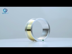 Altın kaplama gümüş alaşım tel